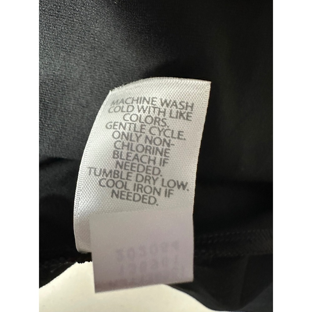 J. Jill Wearever Collection Women M Black Open Front Sweater Cardigan Travel - Picture 7 of 7
